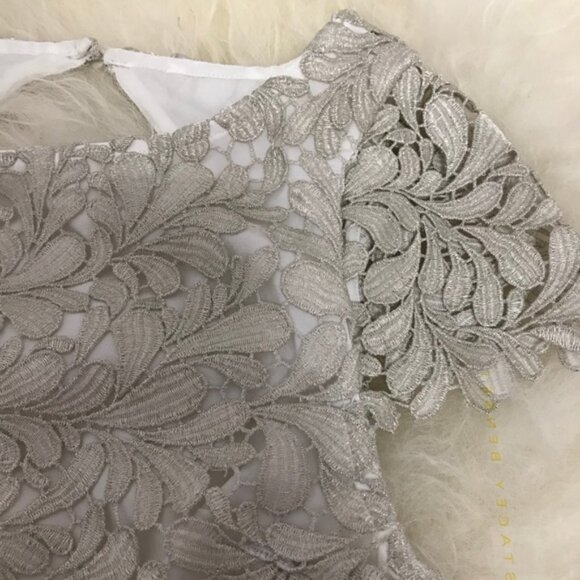 Alice + Olivia Clover Lace Dress - Picture 4 of 8